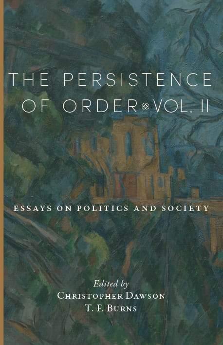 Book cover, blue-green abstract design and title text, Vol. II