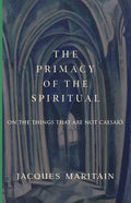 Book cover with cathedral arch artwork, spiritual title text, and Jacques Maritain