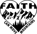 Black decorative decal, design not clearly visible