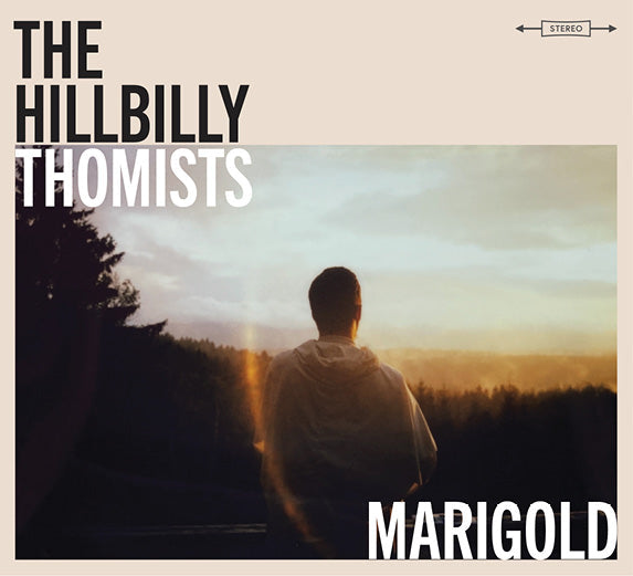 Marigold album cover with silhouetted figure facing the horizon