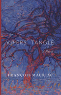Vipers' Tangle novel cover, blue marbled design with white title text