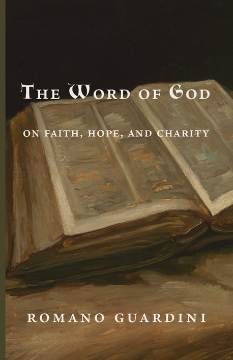 The Word of God book cover with open Bible artwork and author Romano Guardini