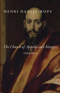 Volume 2 book cover with portrait of Henri Daniel-Rops and church title text