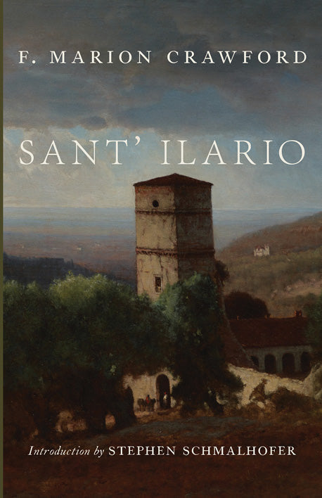 Sant’ Ilario book cover with landscape painting and title text
