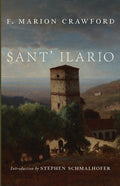 Sant’ Ilario book cover with landscape painting and title text