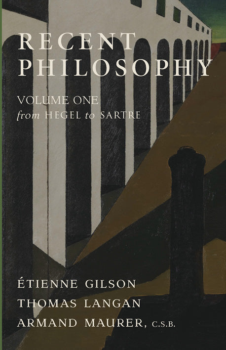 Recent Philosophy, Volume One book cover with title and author names