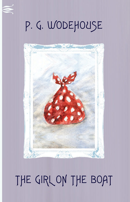 Book cover with P. G. Wodehouse name and red dress illustration on light background.