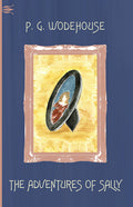 Book cover with The Adventures of Sally title, author P. G. Wodehouse, ribbon illustration