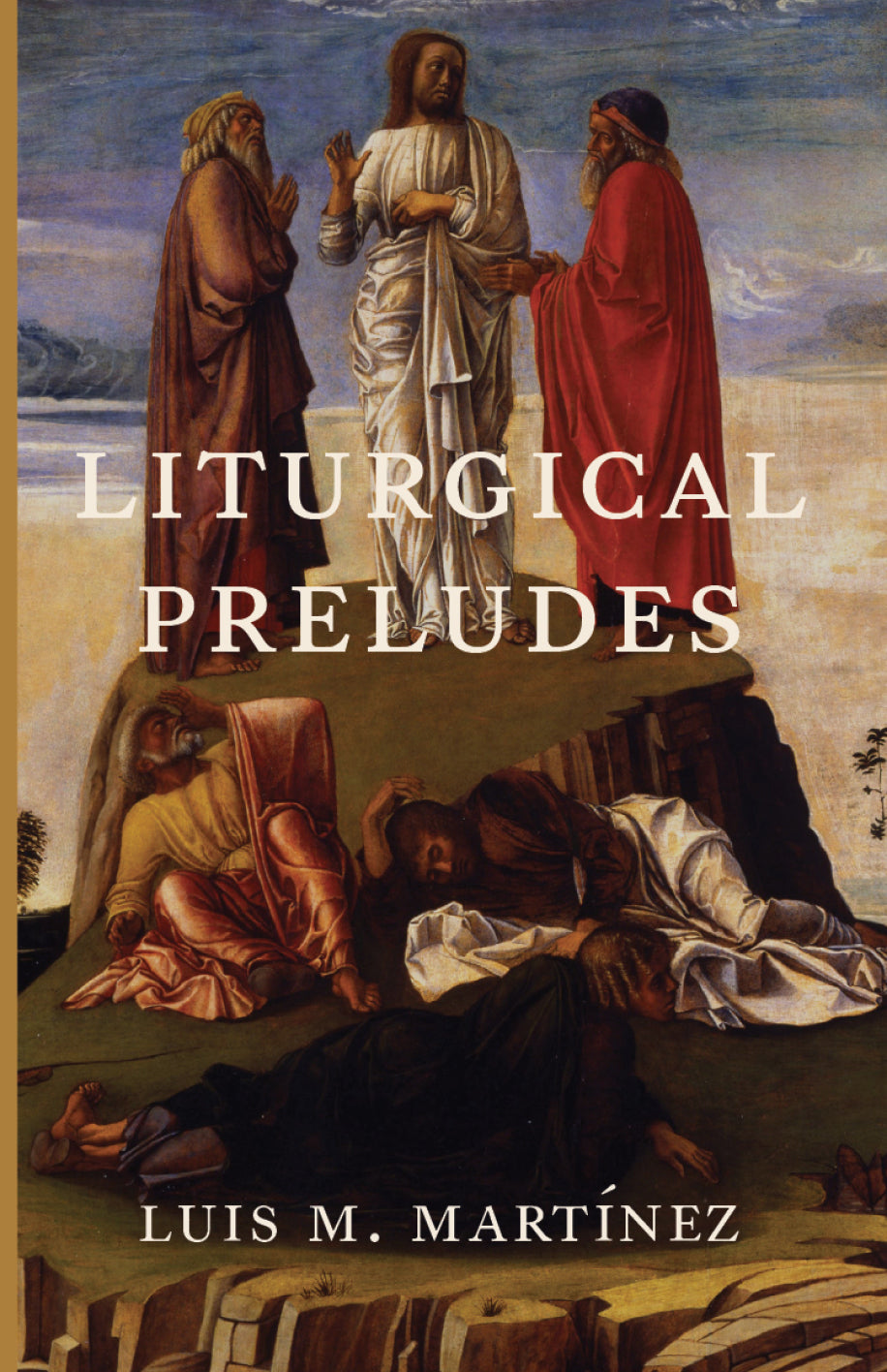 Liturgical Preludes book cover with three robed figures and gold title text