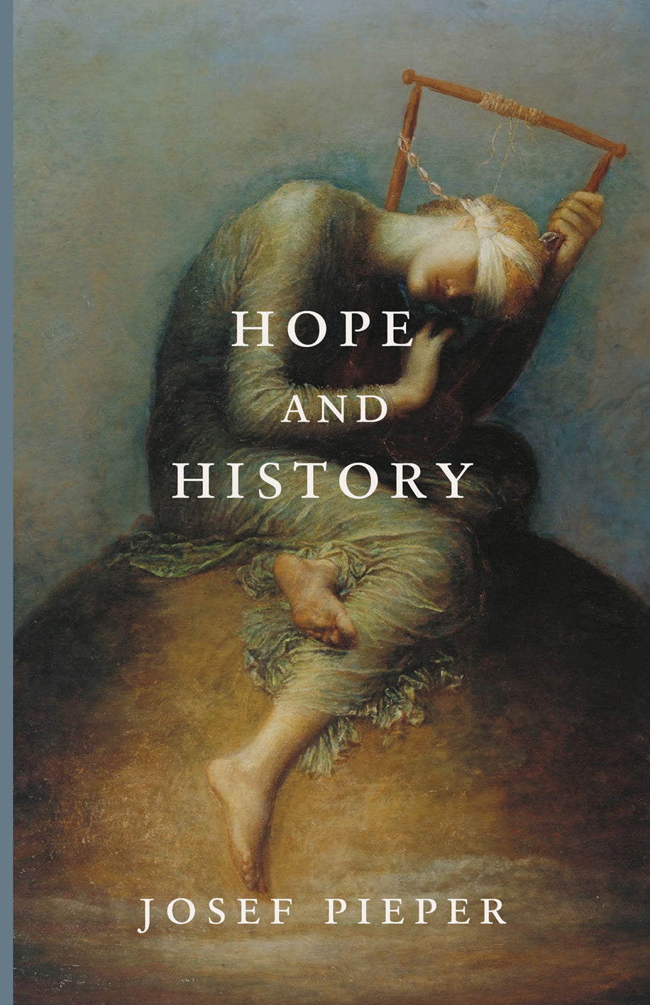 Hope and History book cover art with Hope, History lettering and Josef Pieper name