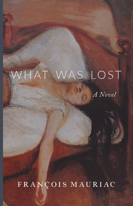 Novel book cover with illustrated woman lying down, title and author text