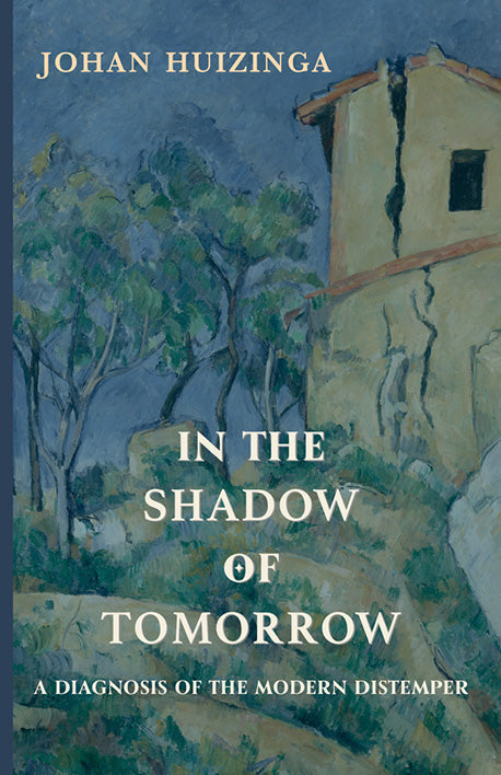 Hardcover book with painted landscape cover and bold title lettering
