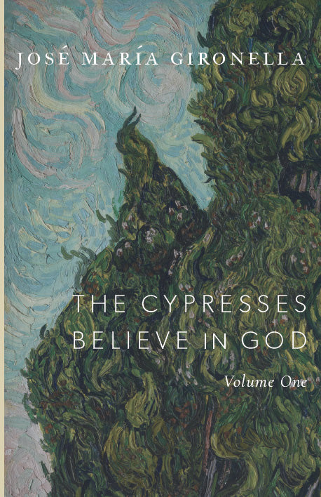 Book: The Cypresses Believe in God, Vol. 1, green cypress cover artwork.