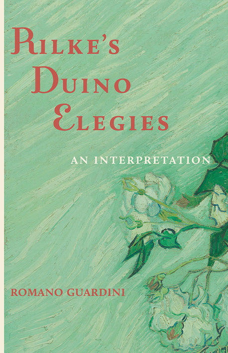 Paperback book cover with turquoise background, red title text, green floral art.