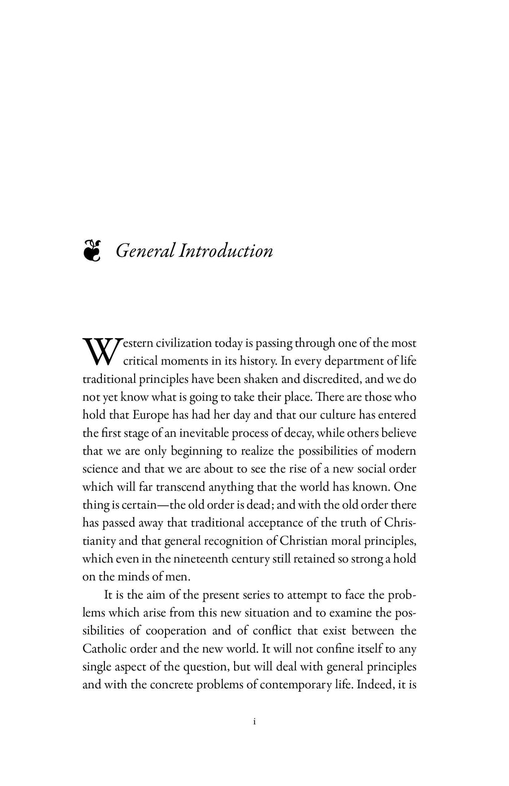 Book page titled "General Introduction" with printed paragraphs