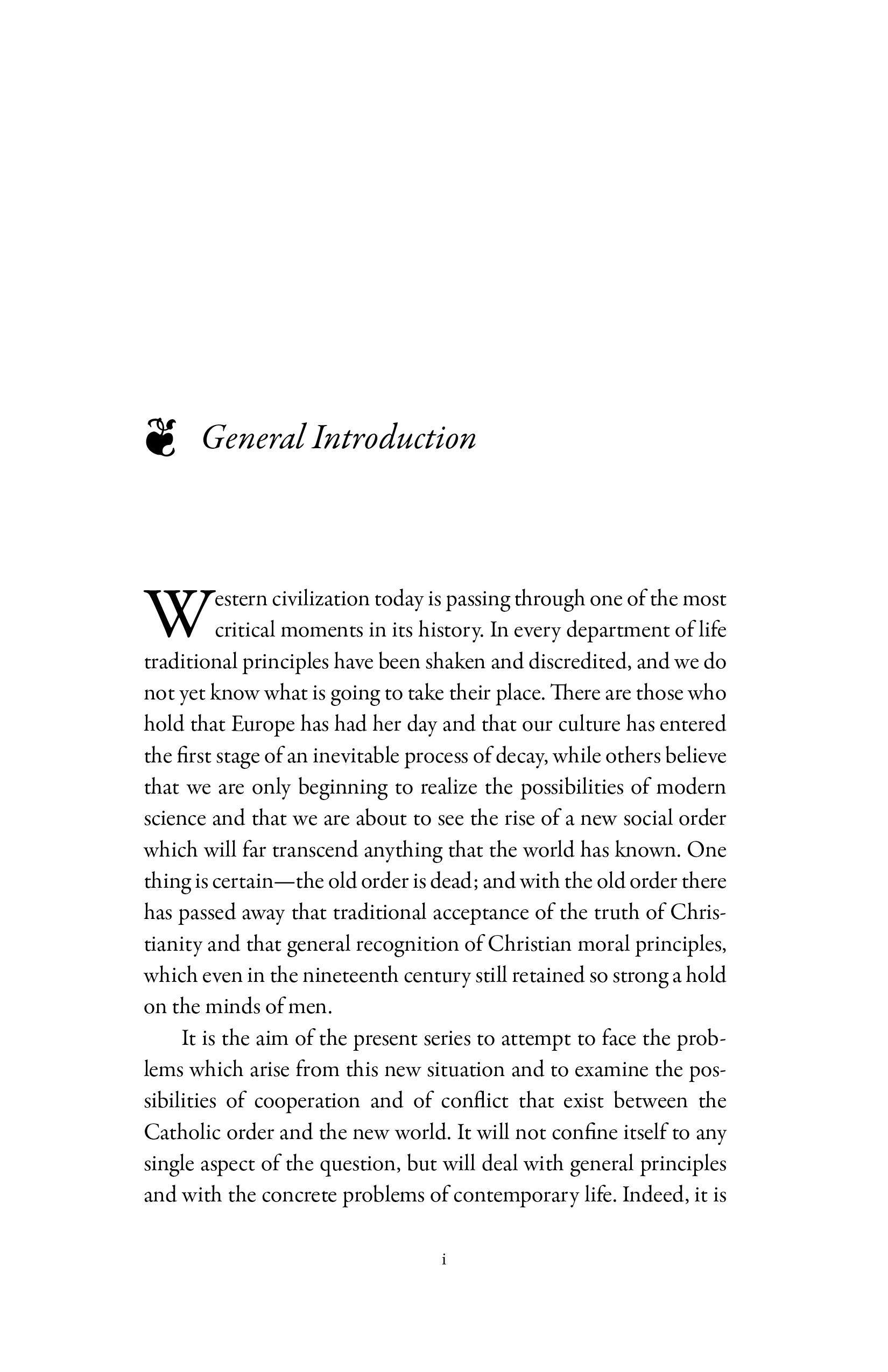 Book page titled "General Introduction" with printed paragraphs