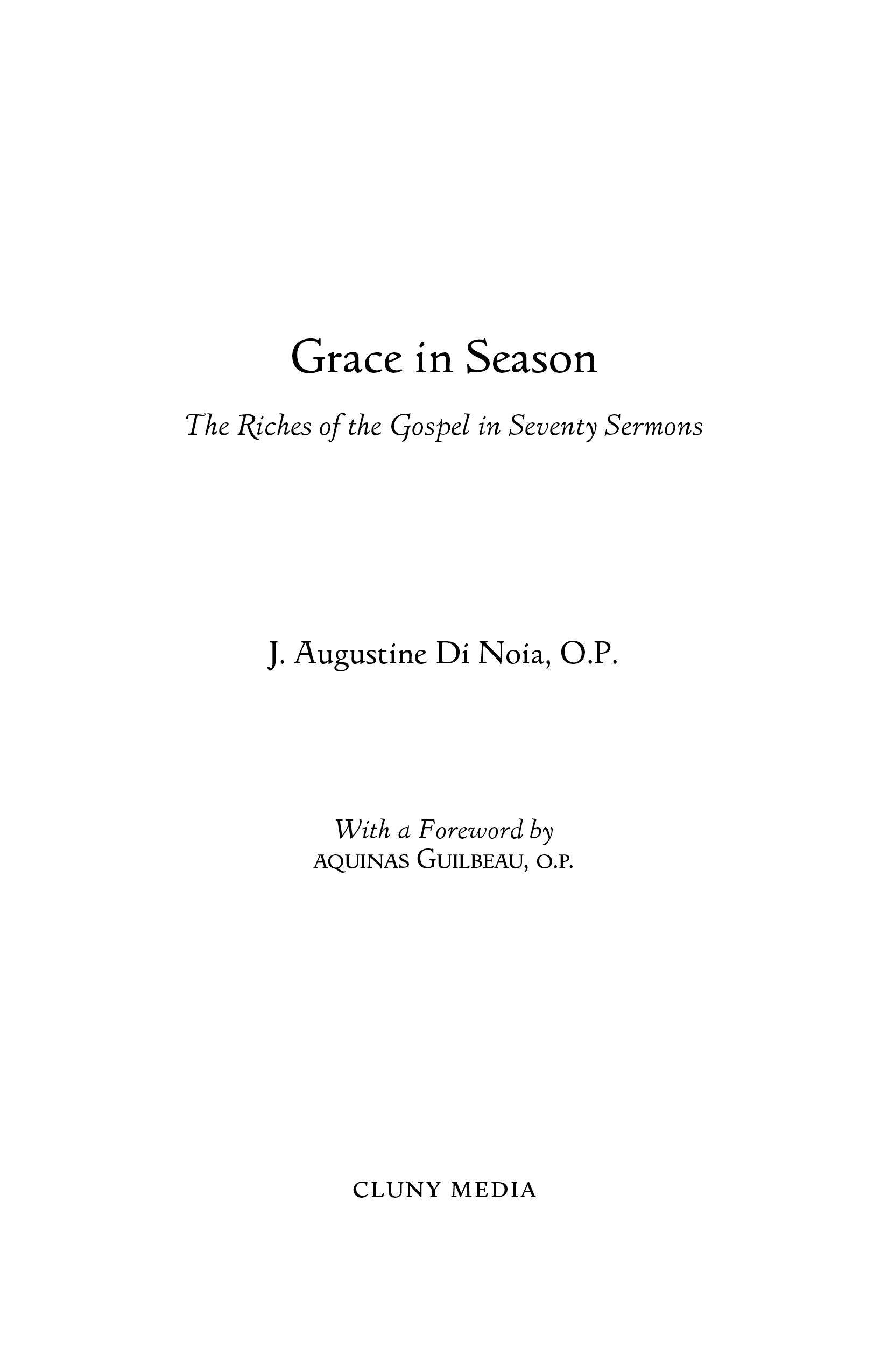 Book title page with centered text, author name, and publisher Cluny Media.
