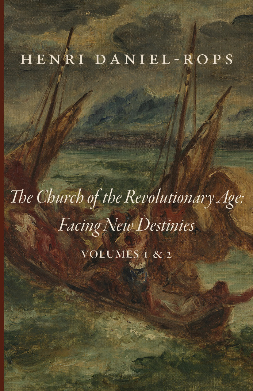 Book set cover: 'The Church of the Revolutionary Age: Facing New Destinies' volumes 1 & 2.