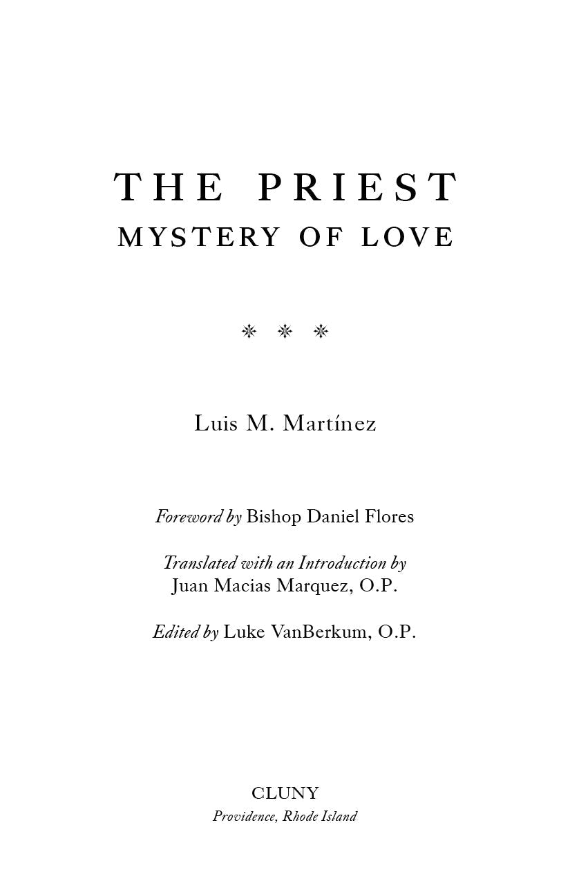 Religious book title page with main title, author, and publisher details