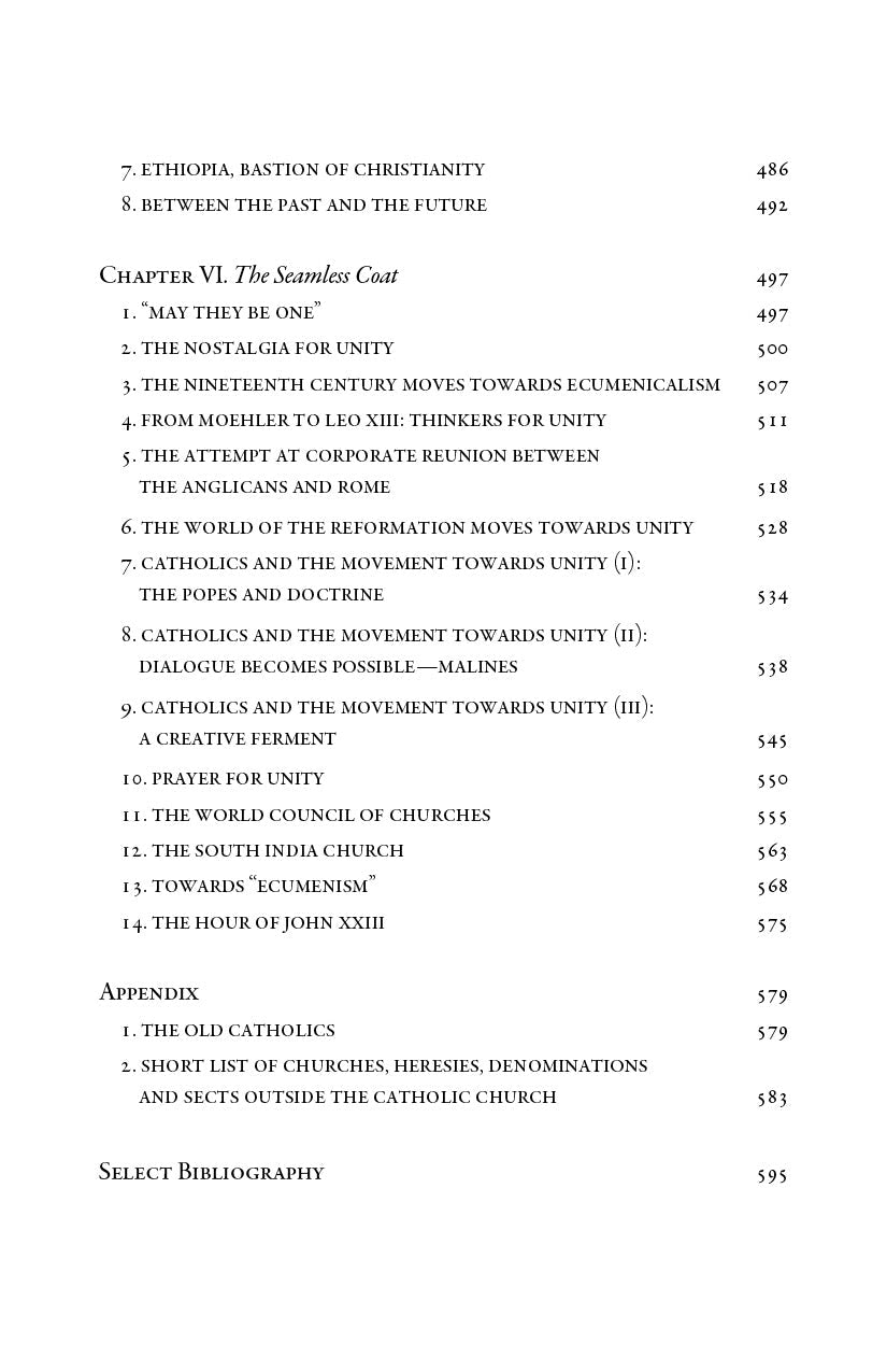 Christian Brotherhood book, Volume 2 contents page continuation with section headings