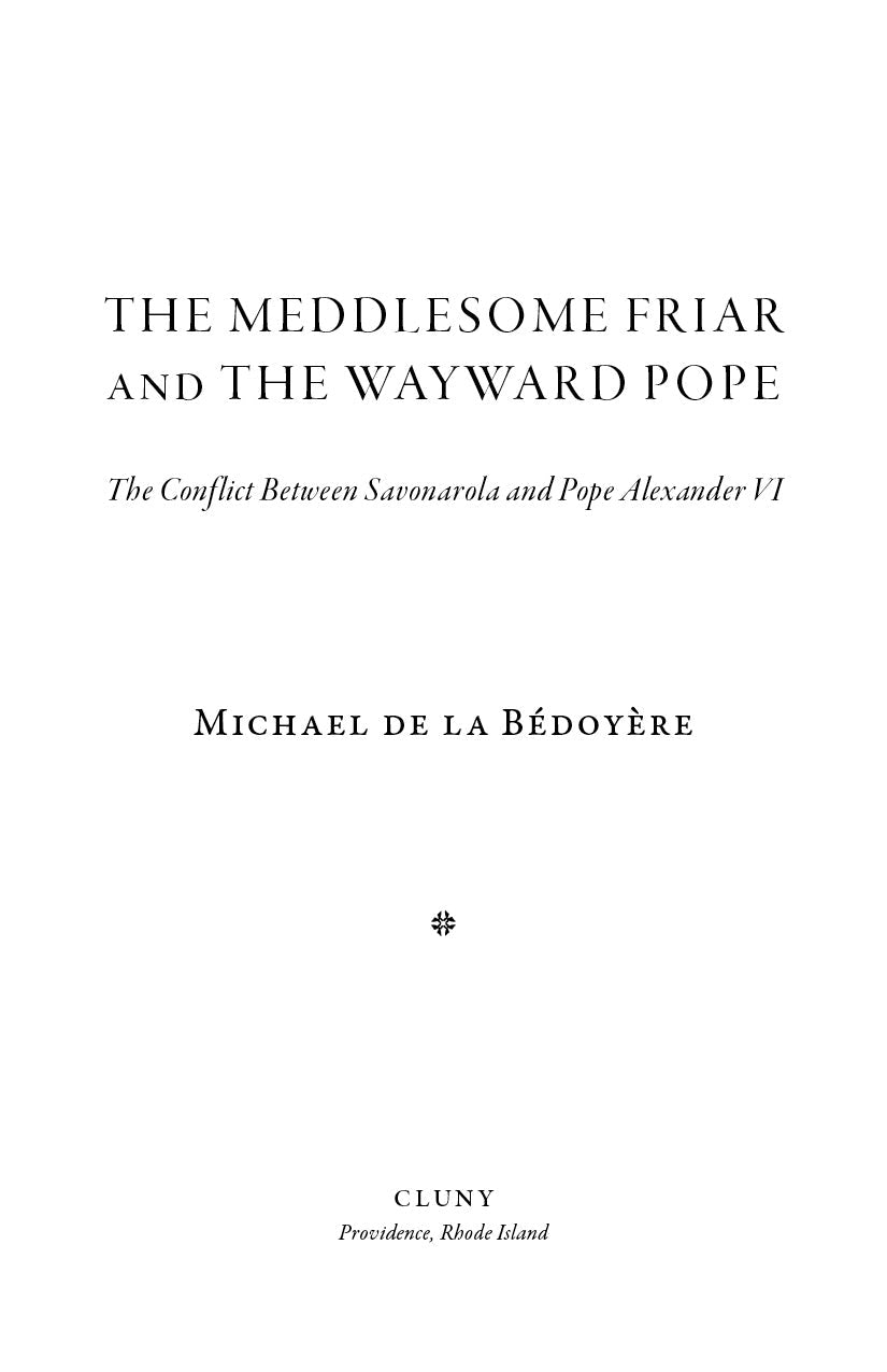 Book title page with main heading and author name, Michael de la Bédoyère
