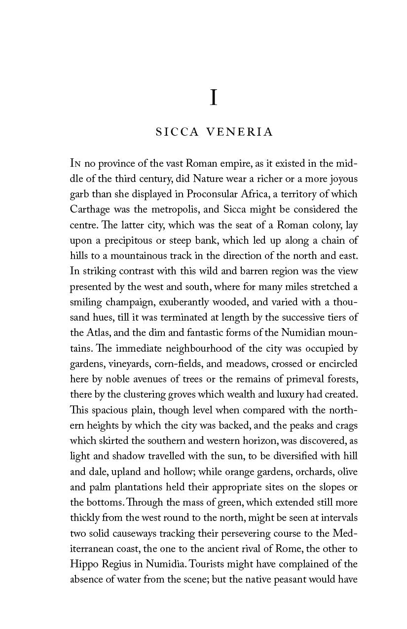 Book page with printed text header and paragraphs, shown close-up
