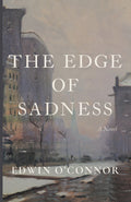 Novel book cover with large title, author name, and river scene