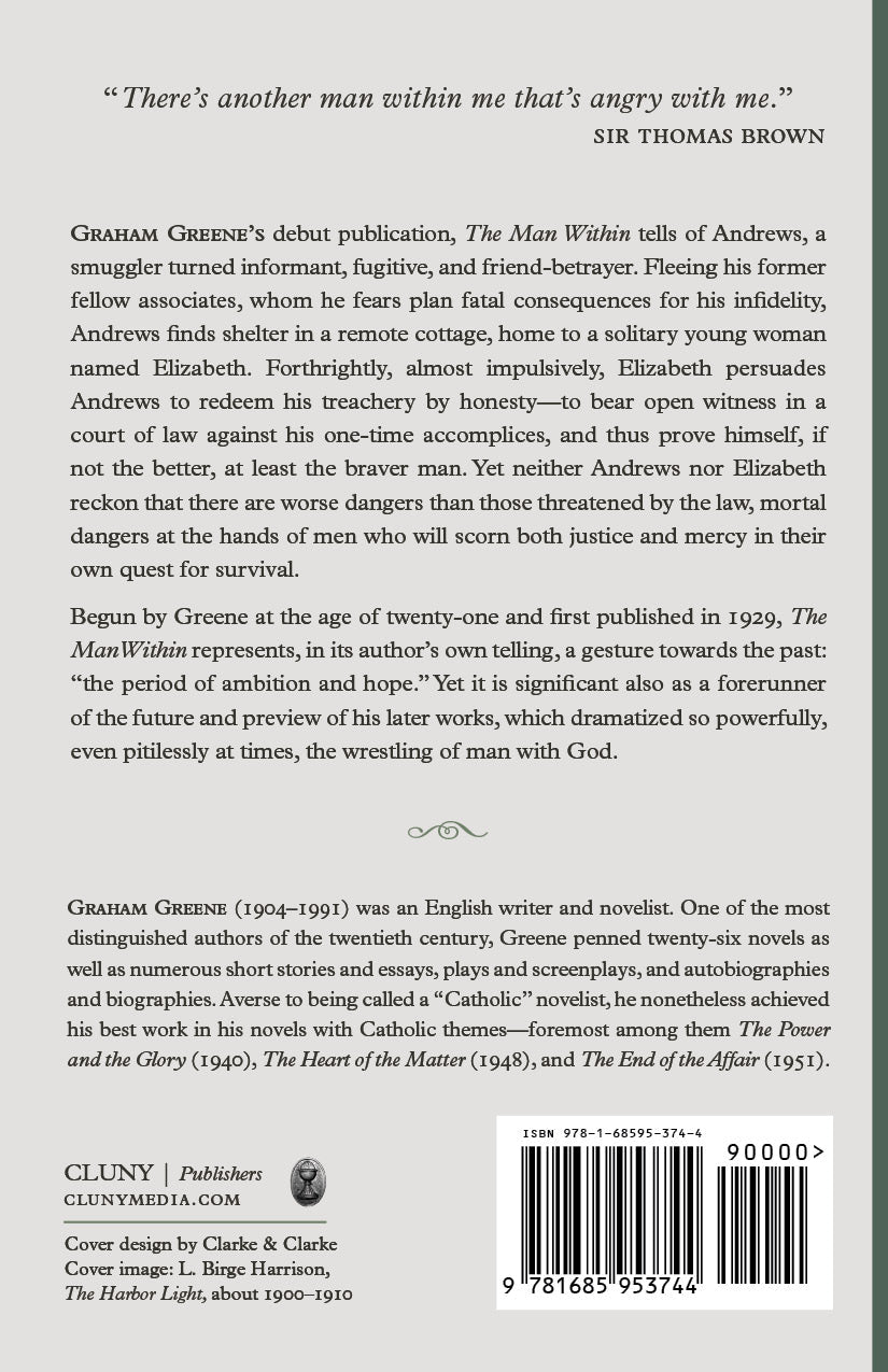 Novel book back cover with synopsis text and barcode