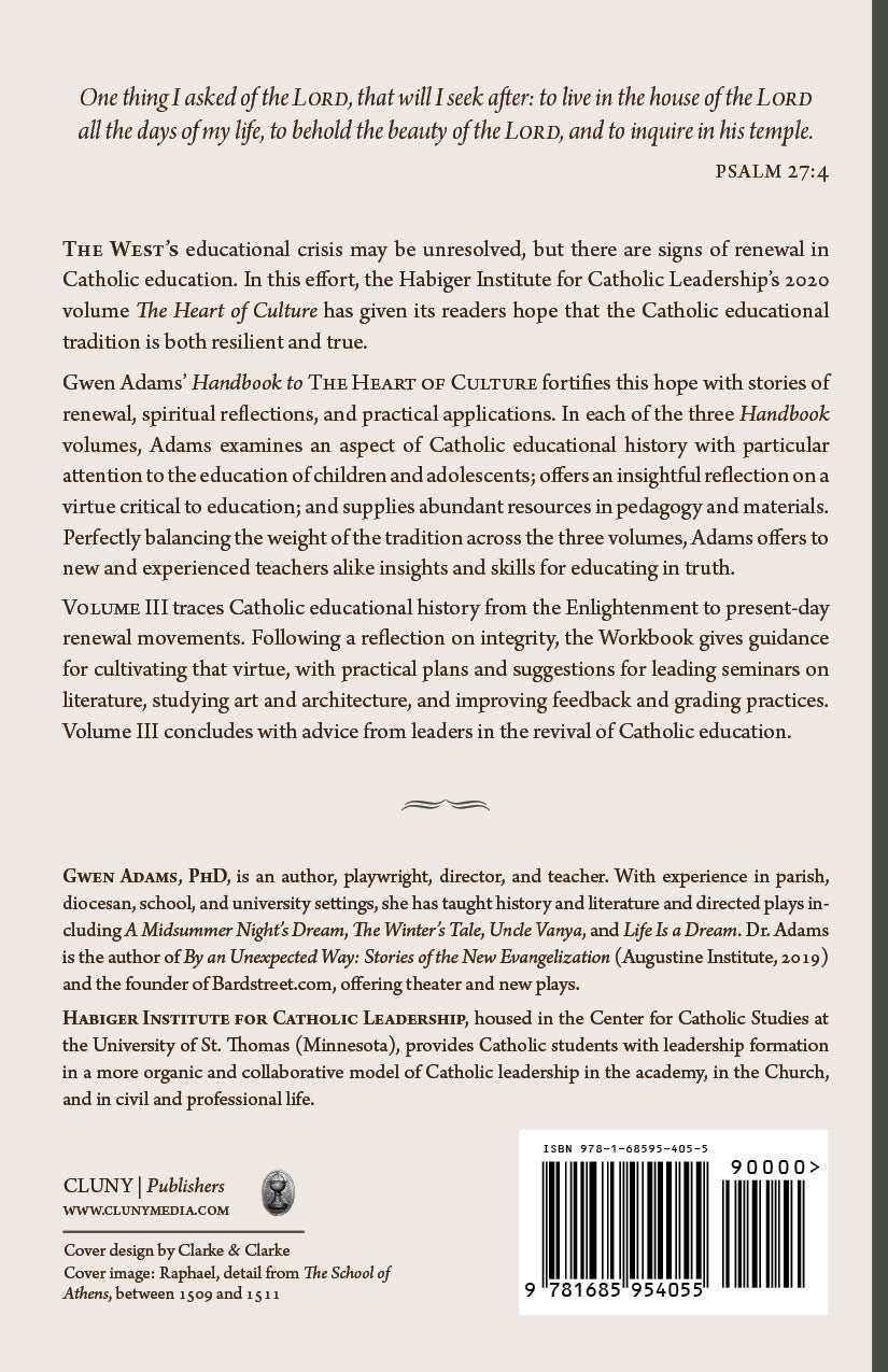 Book back cover with synopsis text, CLUNY, barcode, and ISBN