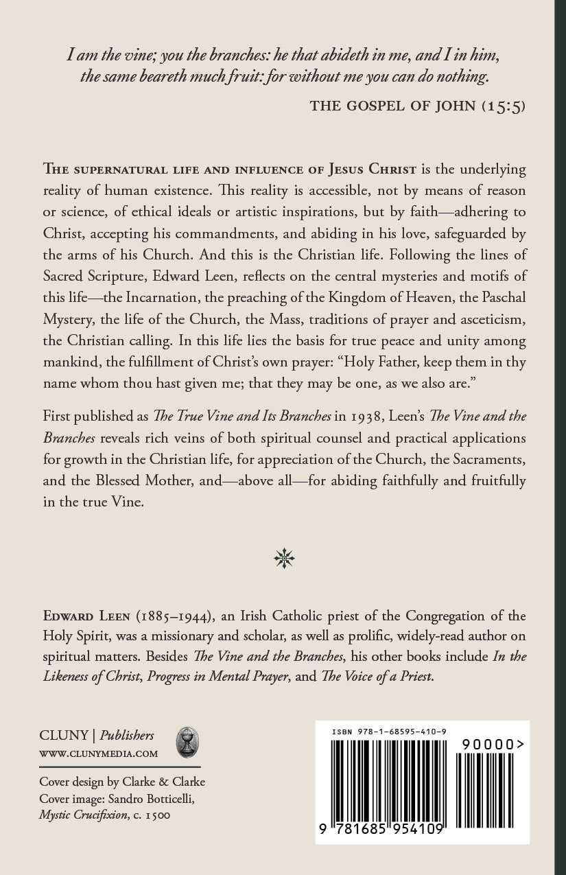 Book back cover with scripture quote, description, publisher info, and barcode