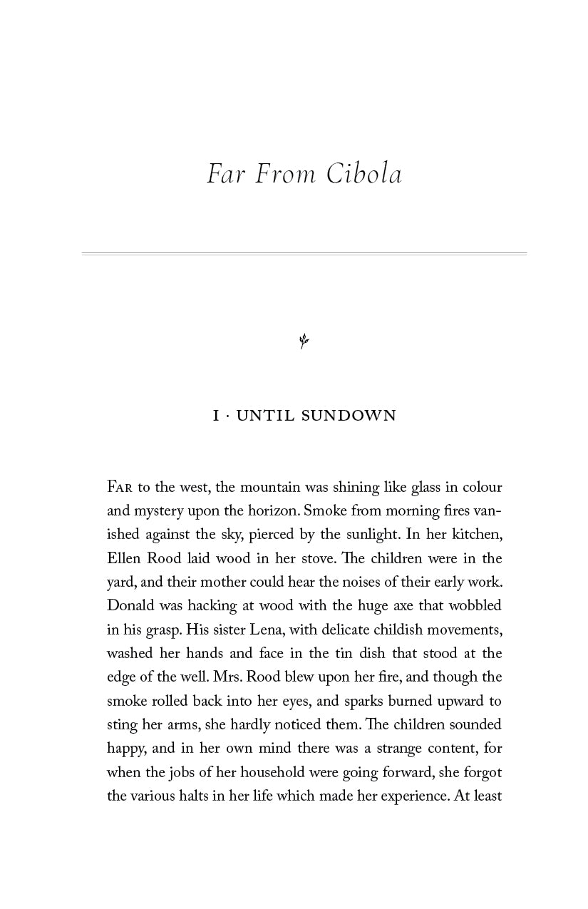 Chapter page 1: Until Sundown with paragraph text below title