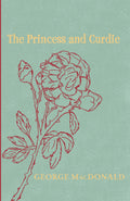 Book cover with red line drawing, 'The Princess and Curdie' and George MacDonald.