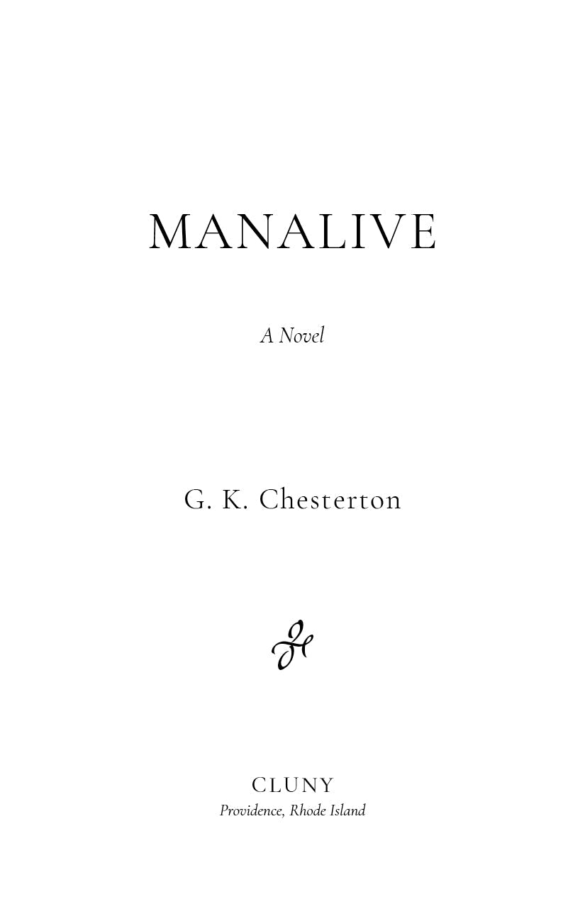 Novel title page with author name and publisher line