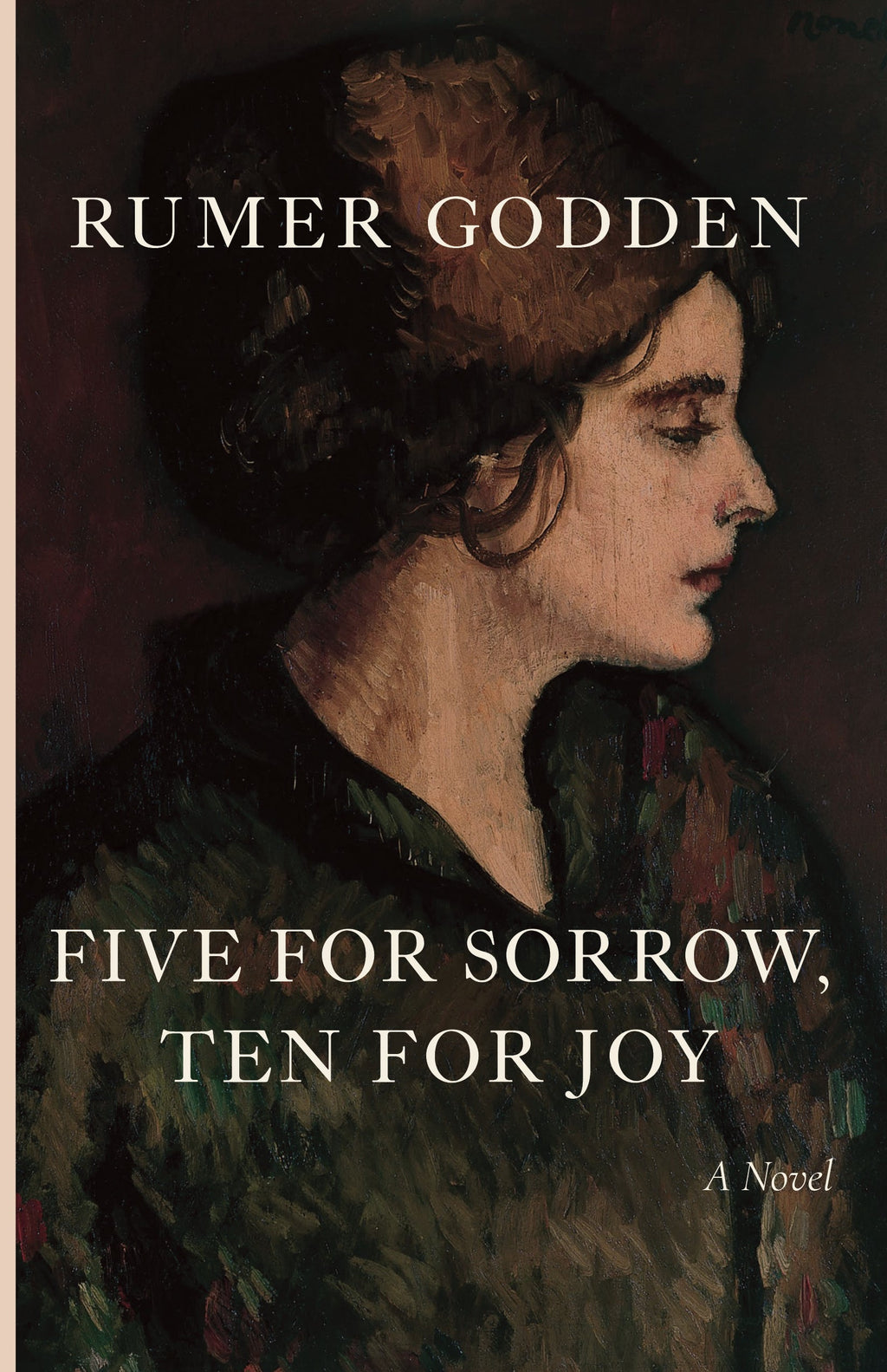 Five for Sorrow, Ten for Joy novel book cover with woman portrait and title text