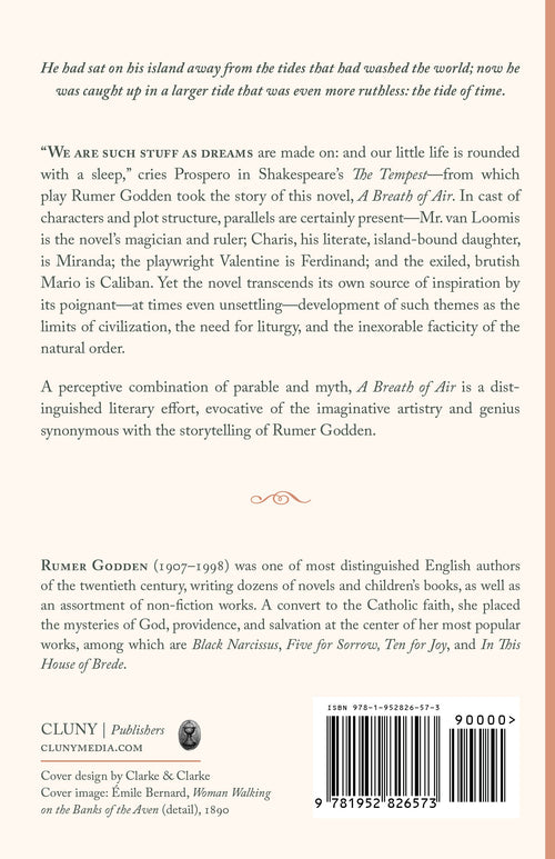 Novel book back cover with synopsis, publisher mark, and barcode