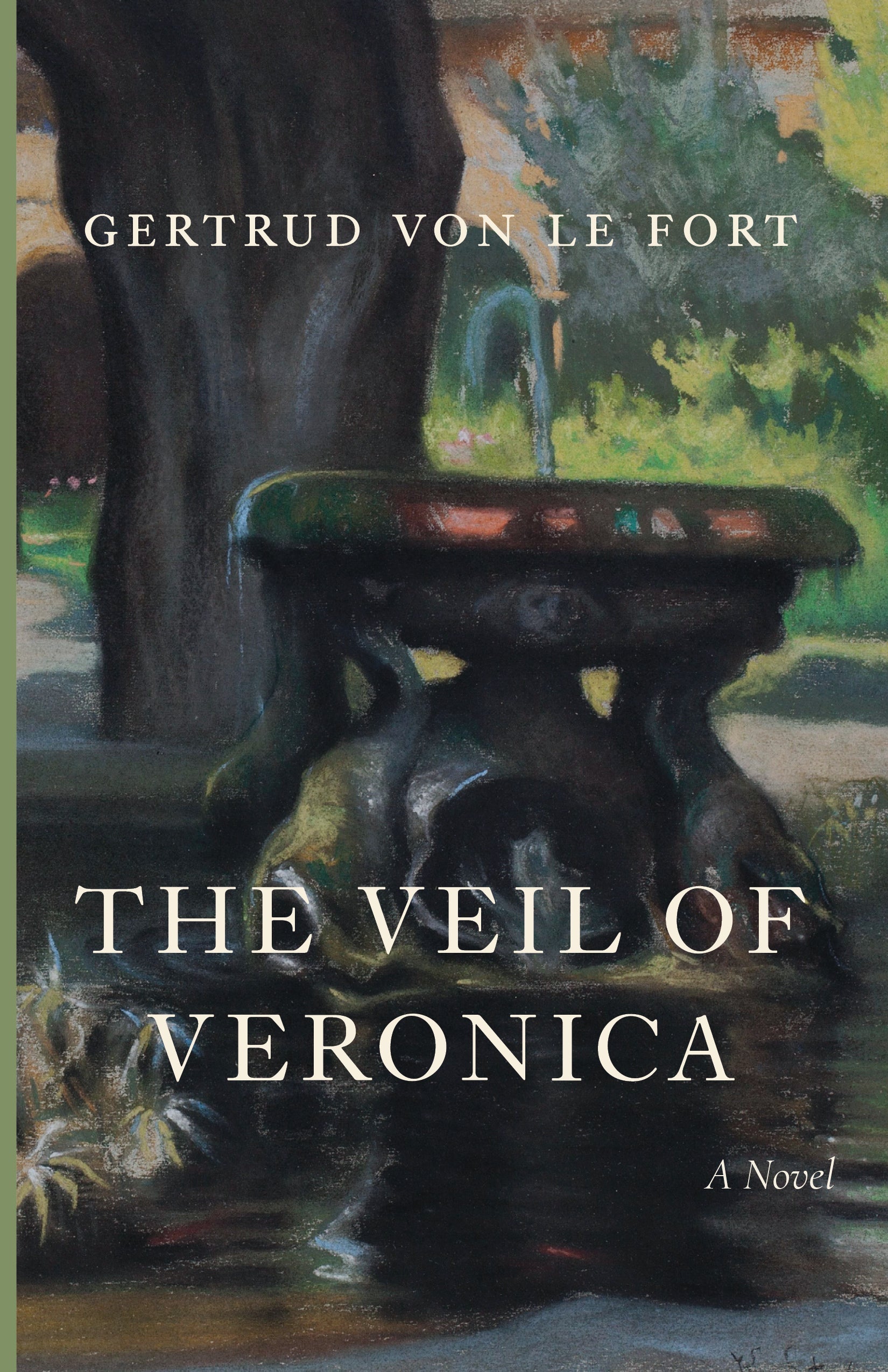 Book cover featuring painted scene, title lettering, and author name