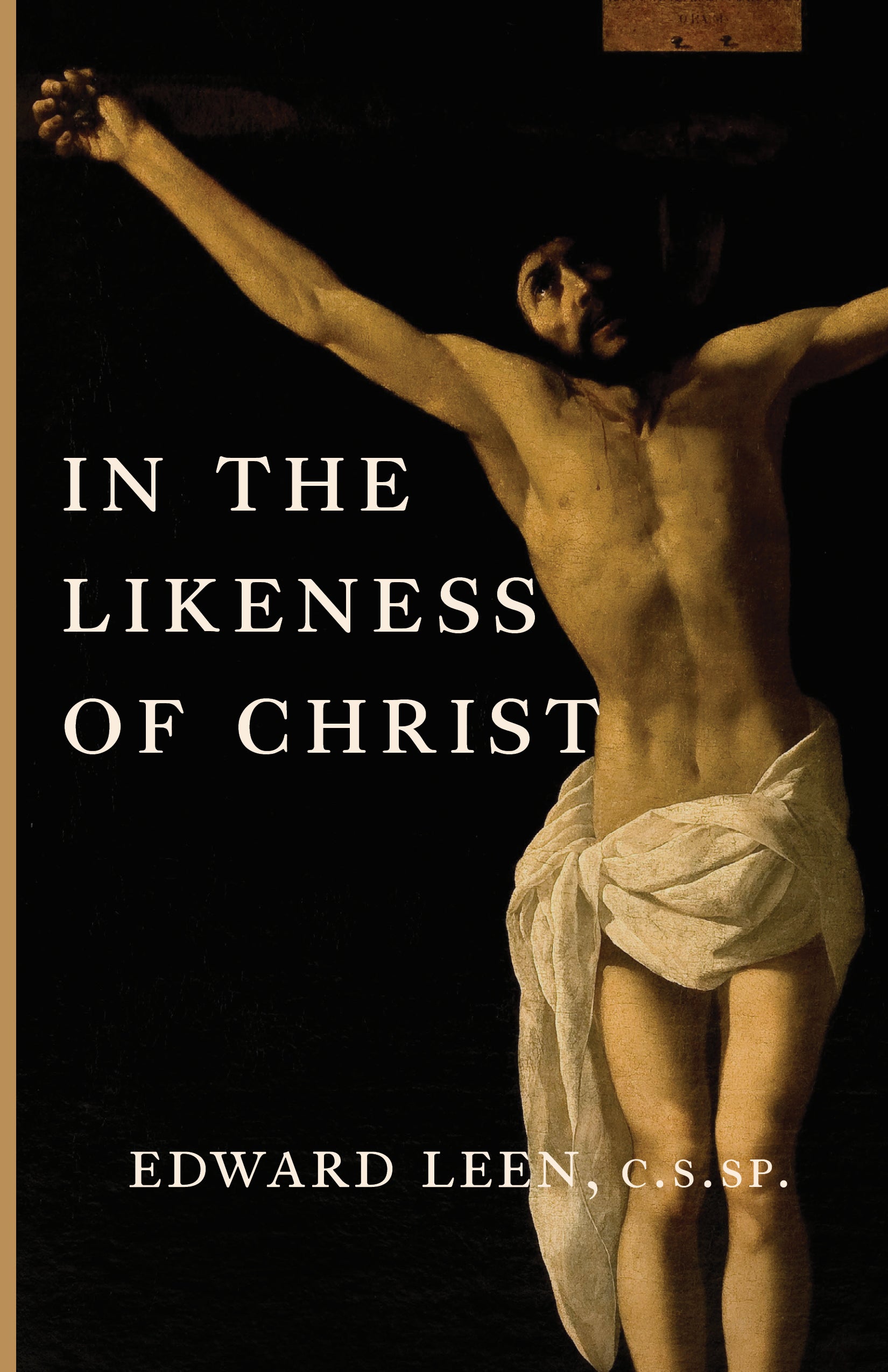 Book cover with crucifix and title 'In the Likeness of Christ'