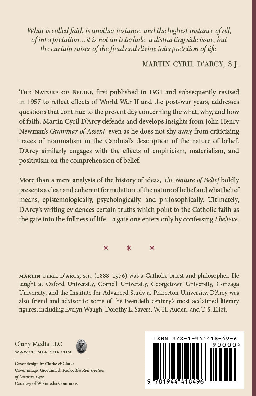 Back cover with author name, publisher text, and barcode