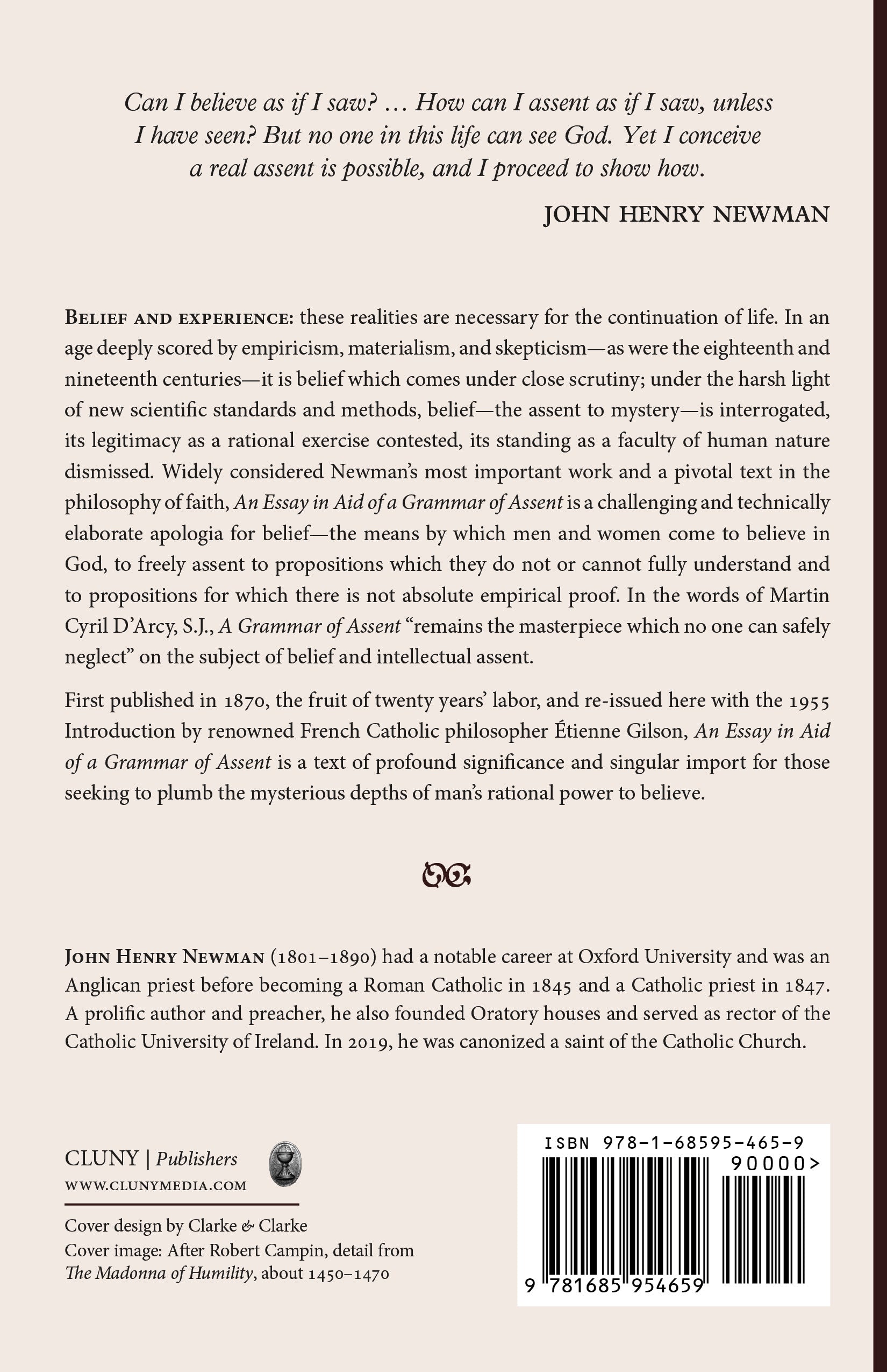 Back cover page with publisher info, barcode, and ISBN number for the book