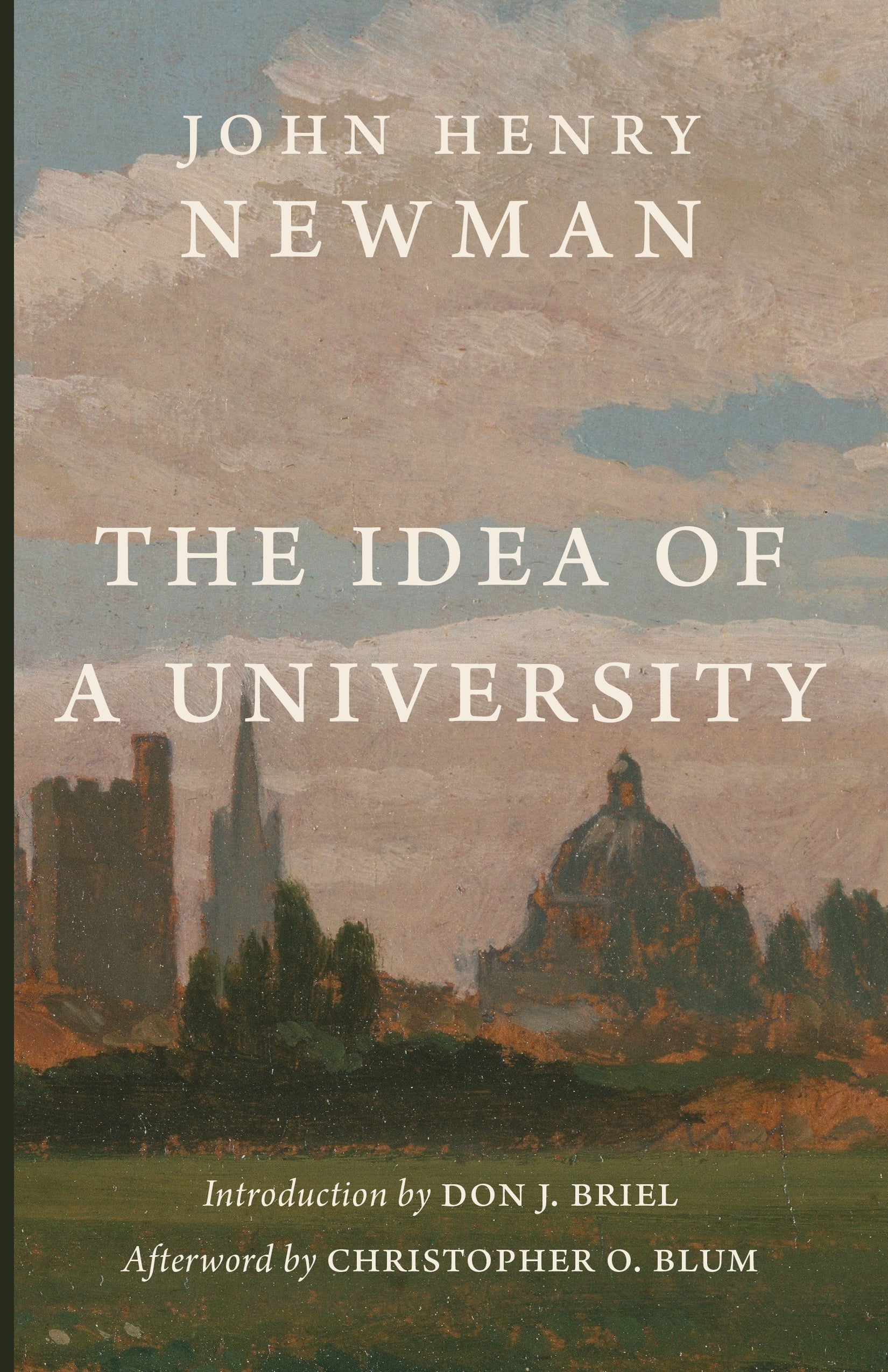 Book cover: The Idea of a University by John Henry Newman