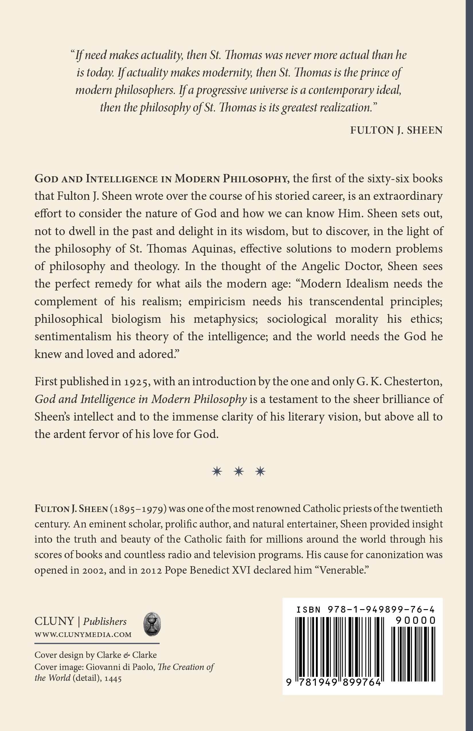 Philosophy book back cover with summary text and barcode/ISBN details