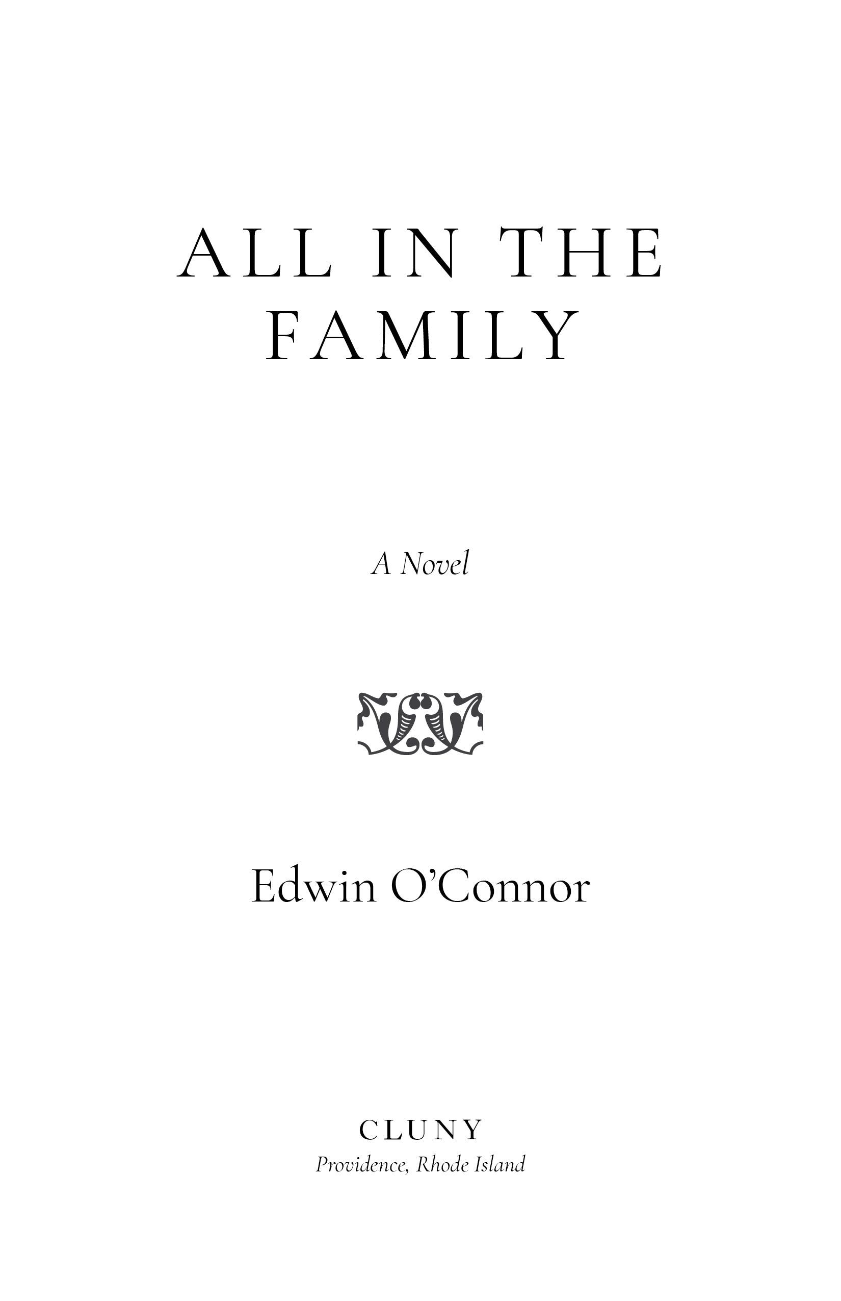 Novel cover with centered title and author name on a white background.