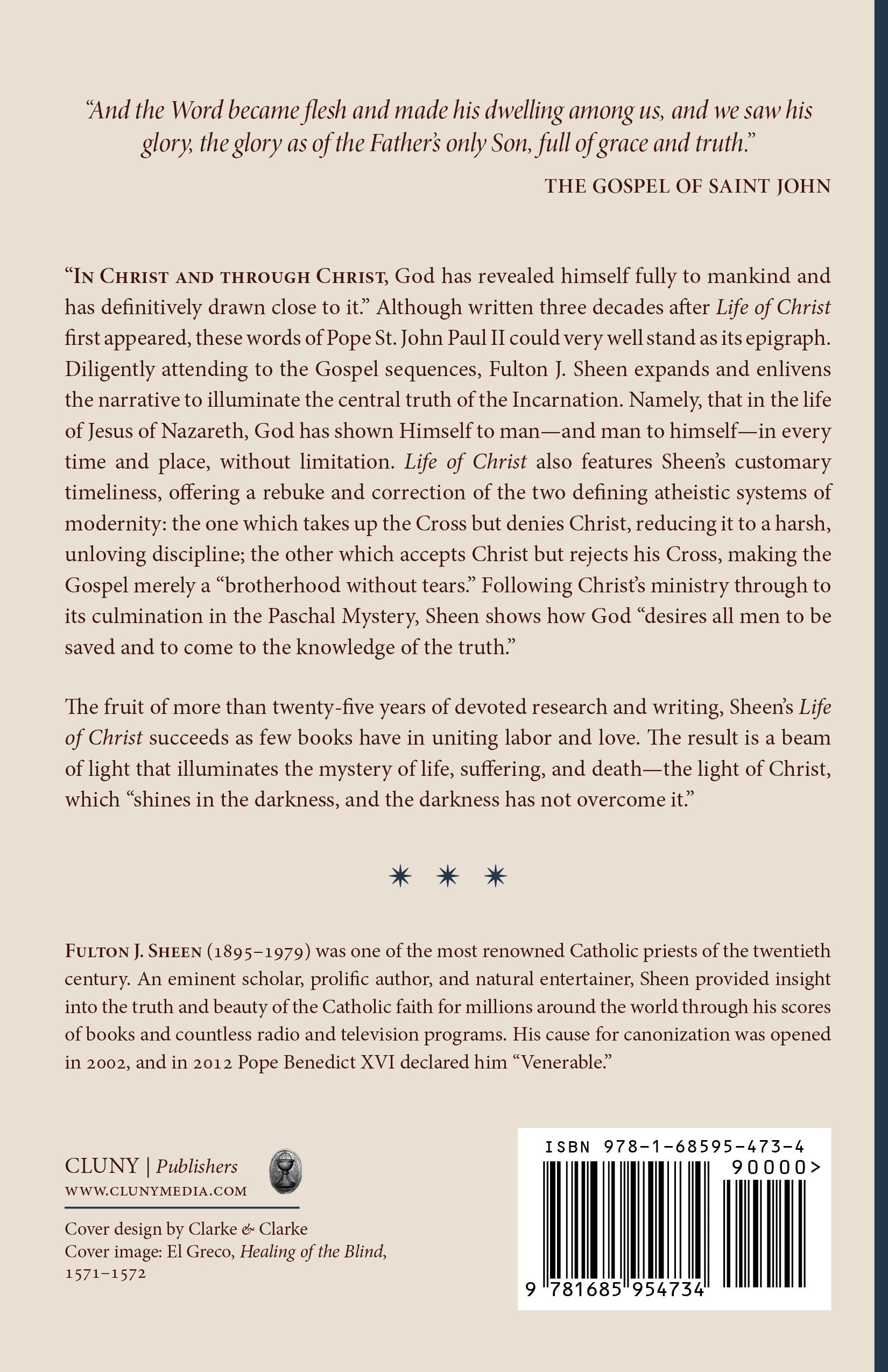 Paperback book, back cover with synopsis text and ISBN barcode