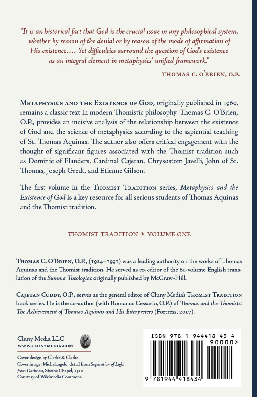 Book back cover with barcode, publisher details, and Thomas C. O'Brien text