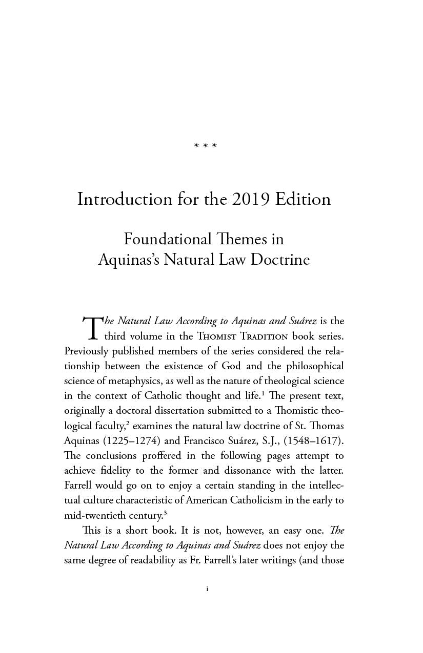 Book interior page: Introduction for the 2019 Edition; Foundational Themes in Aquinas