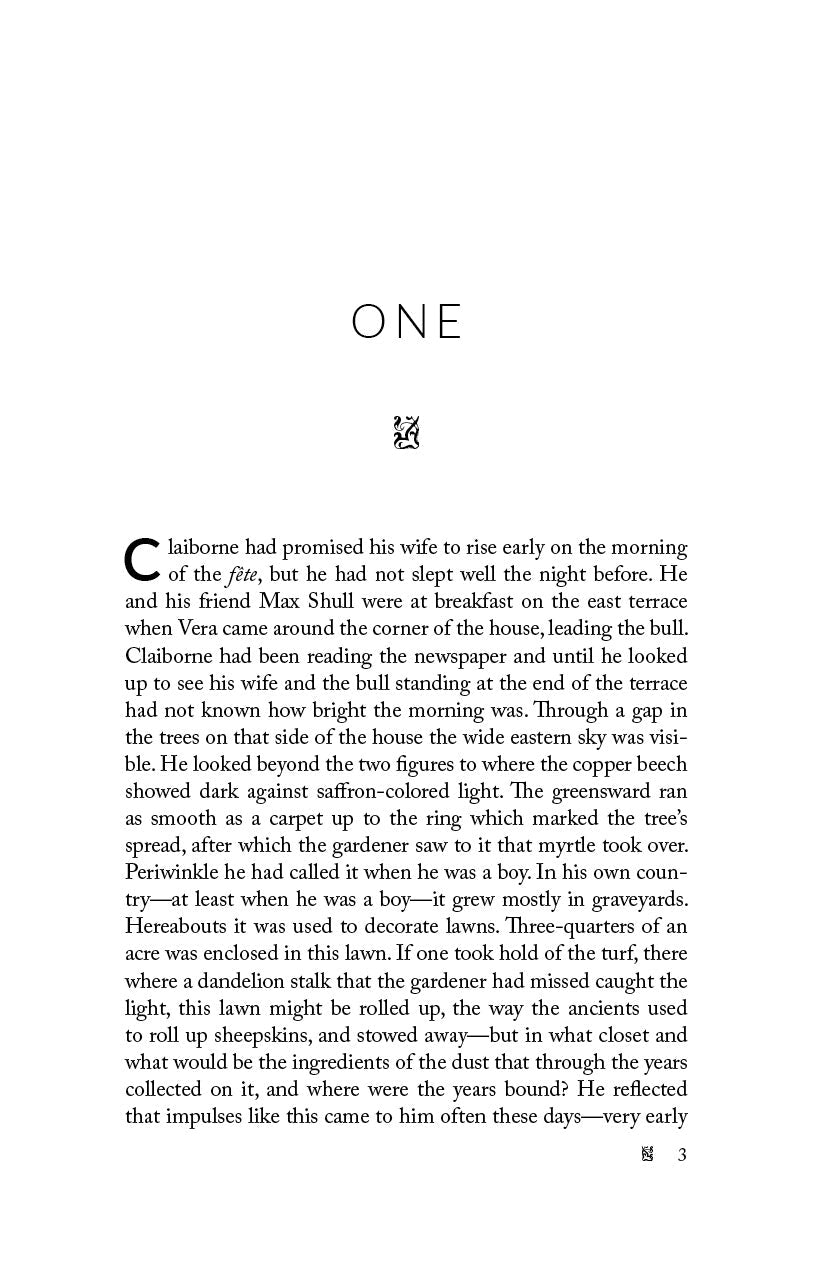 Novel excerpt page with printed text and chapter heading