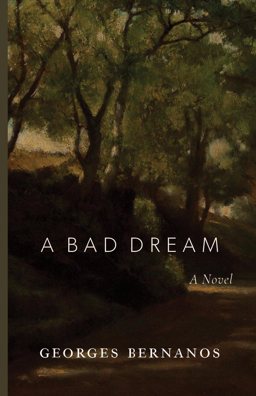 Novel cover with forest artwork, title lettering, and Georges Bernanos