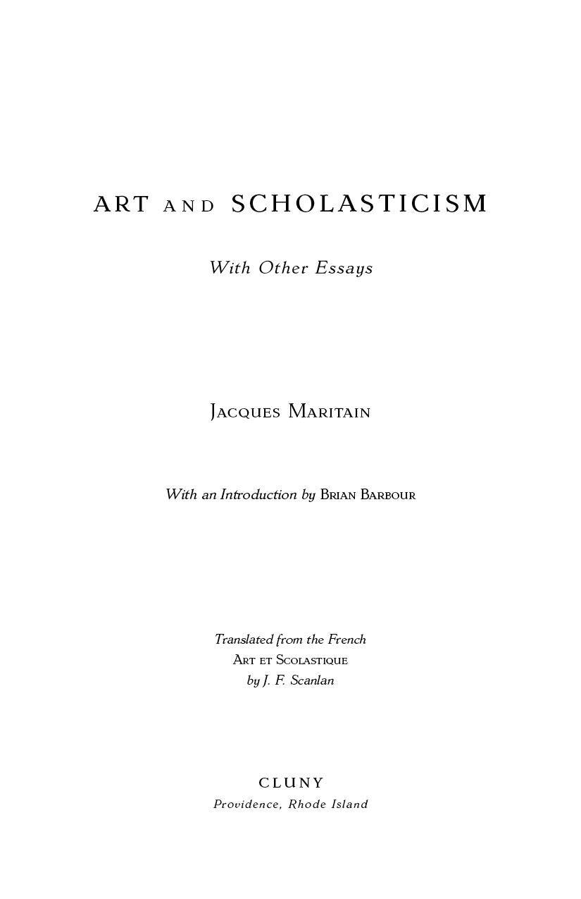 Book title page with title, author, and Cluny imprint