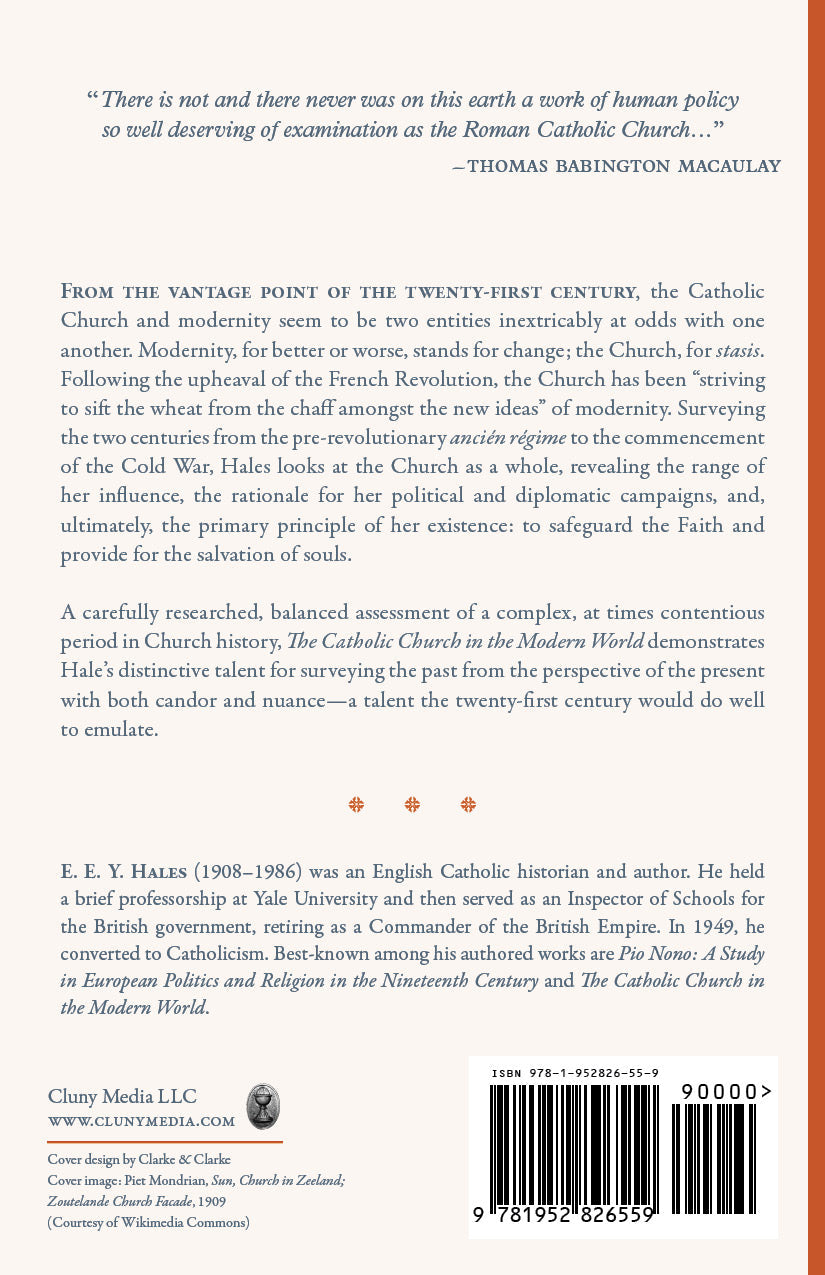 Back cover with description, author bio, publisher info, and barcode