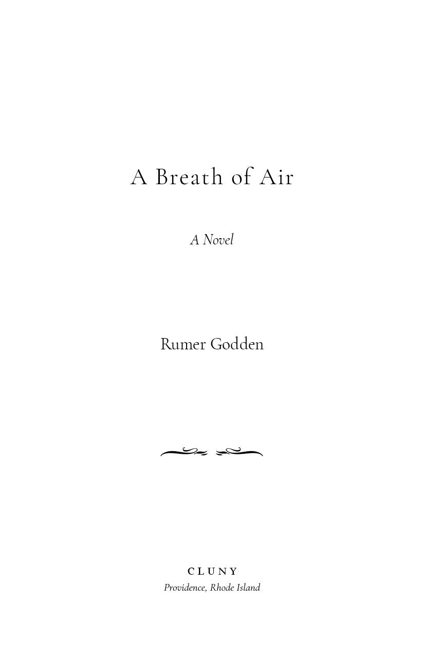 Novel book title page with title, subtitle, and author name